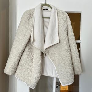 Abercrombie & Fitch Sherpa Cardigan